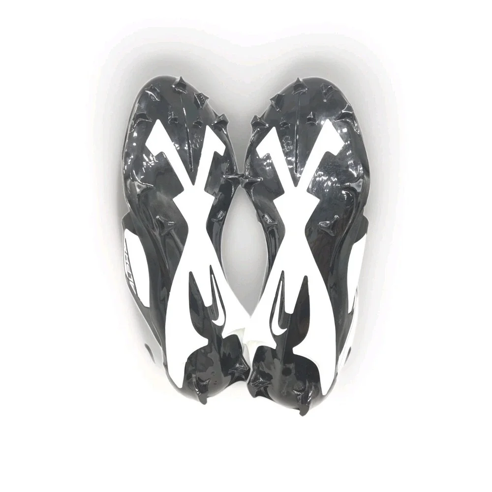 Nike Alpha Menace Pro 3‎ Low WIDE Cleats White/Black FJ6843-100 Men's Size 13W